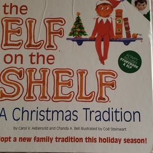 Elf on the Shelf : A Christmas Tradition Blue Eye Boy Plush Scout & Book in Box
